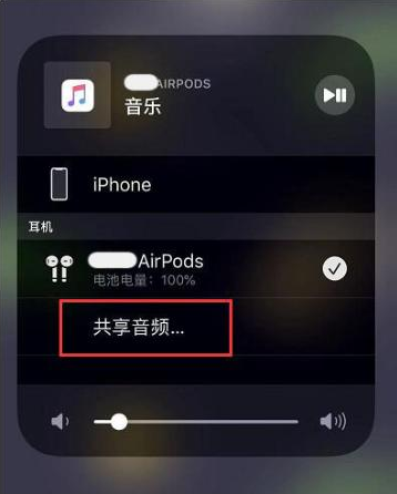 东乡苹果14音频维修点分享iPhone14音频共享设置方法 