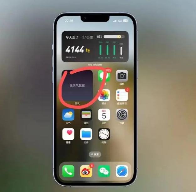 东乡苹果手机维修分享:iOS16主屏幕天气小组件无法正常工作怎么办？ 