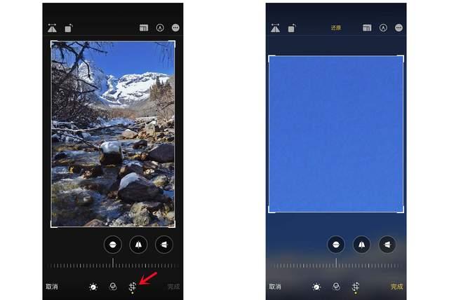 东乡苹果手机维修分享iPhone手机如何使用裁剪功能隐藏照片 